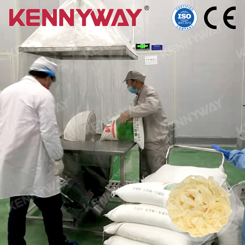 Linha de Produção de Noodles Micro Puffados Avançados para Processamento de Alimentos Não Fritos