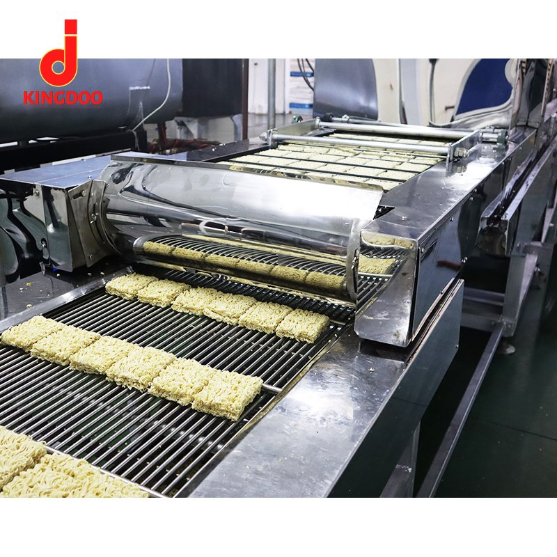 Sistema Avançado de Produção de Noodles Fritos com 1/2/3 Pacotes de Temperos