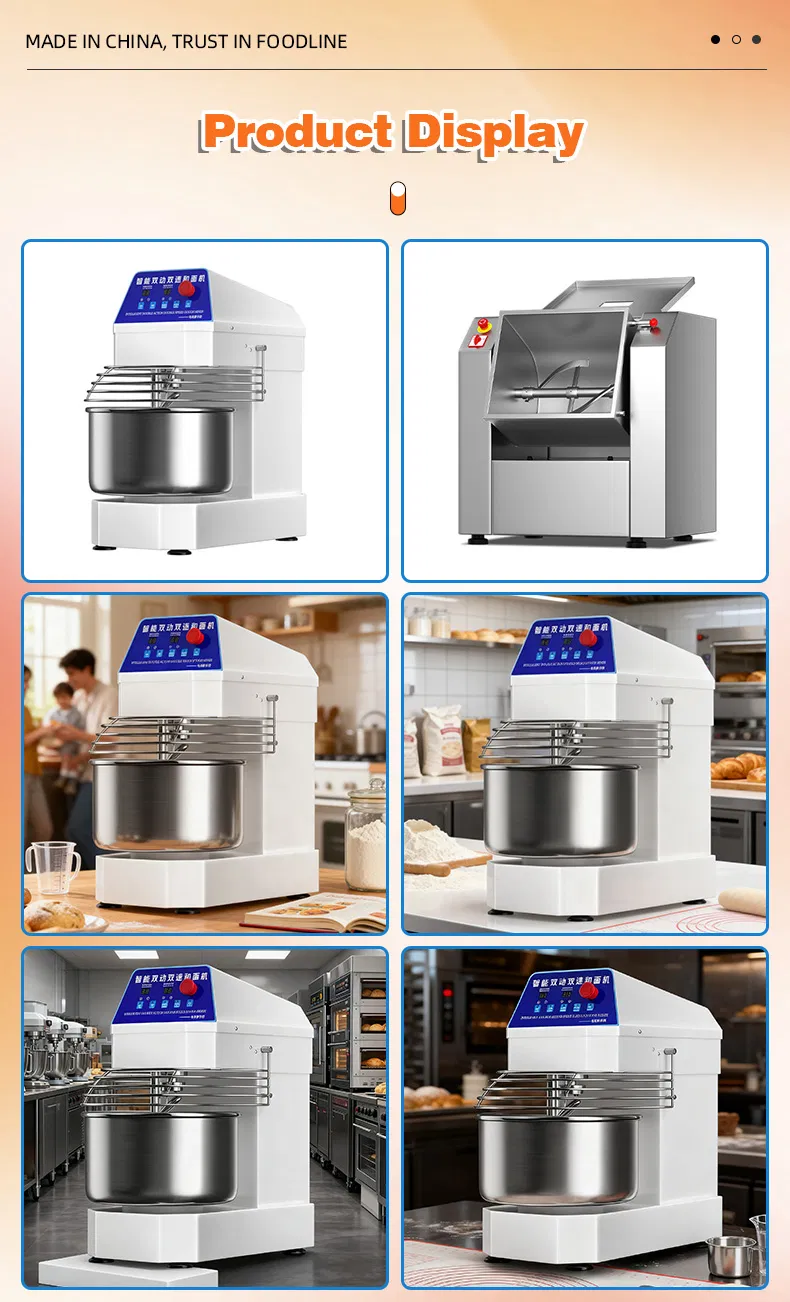Máquina de Mistura de Massa Pequena para Restaurante de Pão Comercial na China