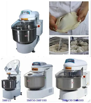 Máquina de Amassar Massa de Pão Comercial 100 Kg