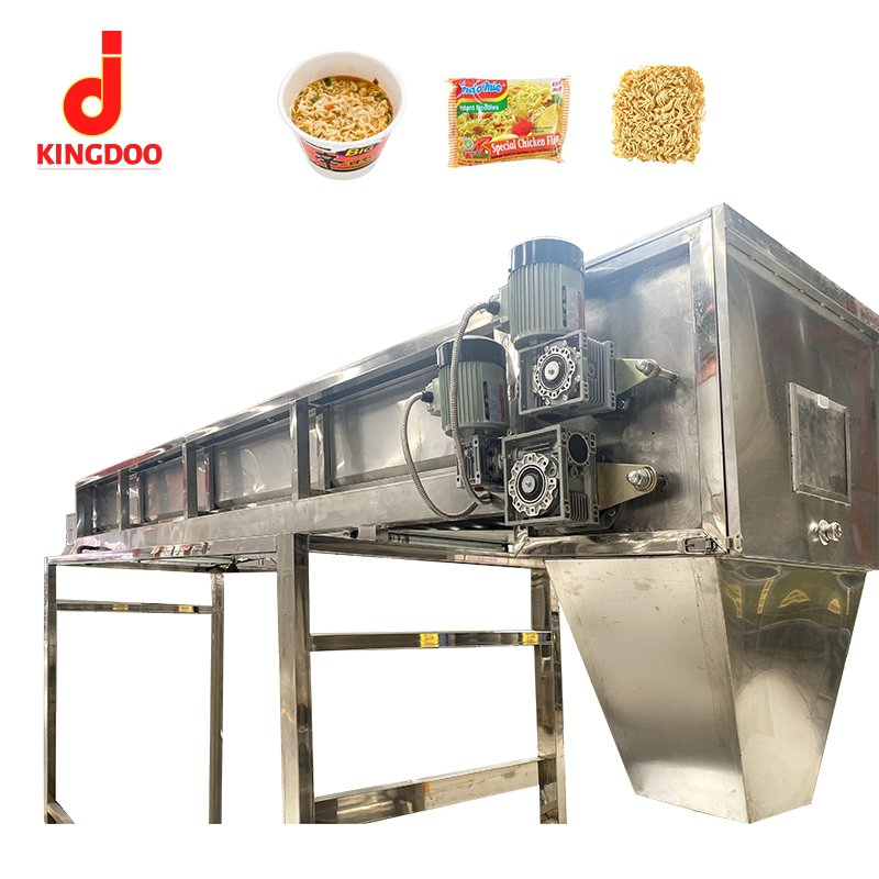 Linha de Produção de Ramen Frito Eficiente com Sistema de Secagem