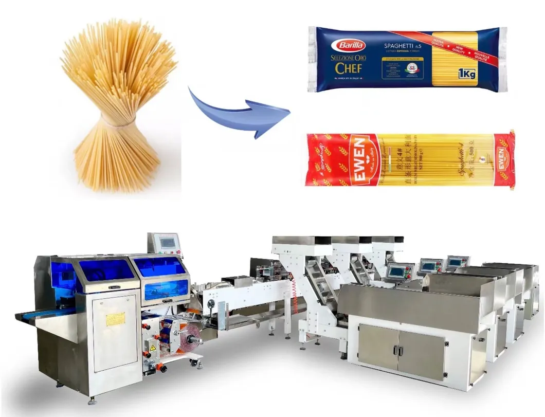 Máquina de Embalagem Automática de Espaguete, Macarrão de Arroz e Macarrão em Palito, Máquinas de Embalagem, Máquinas de Pesagem, Fornecedor de Máquinas de Embalagem
