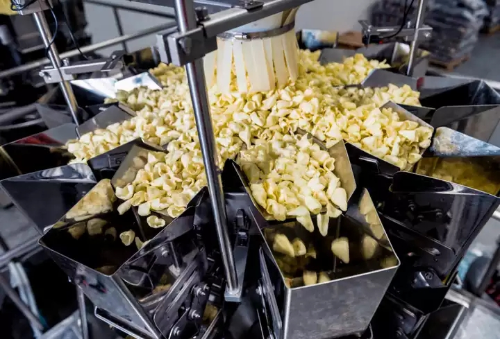 Máquina de Embalagem Automática Vertical Multifuncional para Macarrão Curto Sistema de Embalagem Tipo Almofada