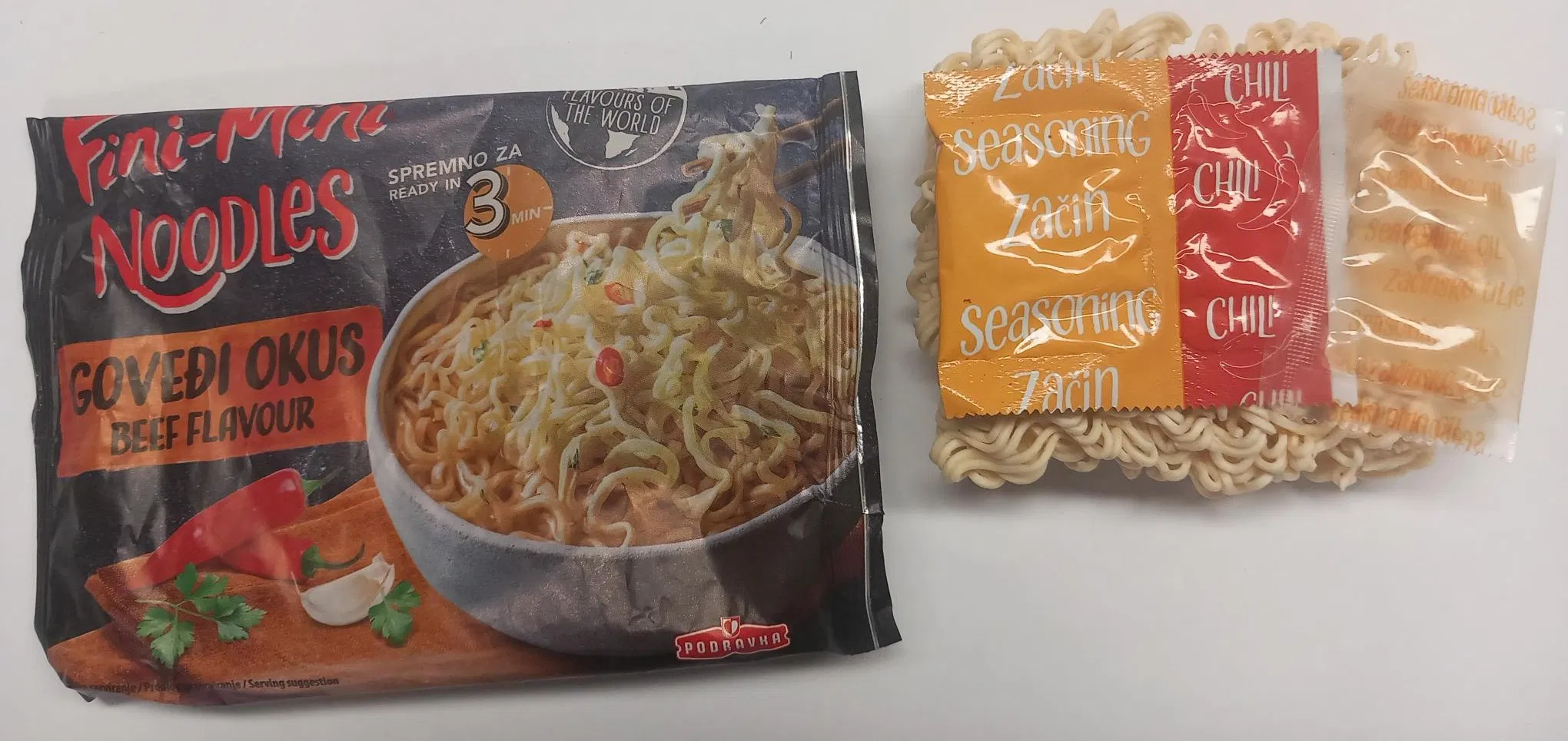 Linha de Produção Automática de Macarrão Instantâneo Frito e Não Frito Redondo e Quadrado