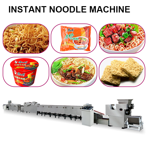 Linha de Produção Automática de Macarrão Instantâneo Halal