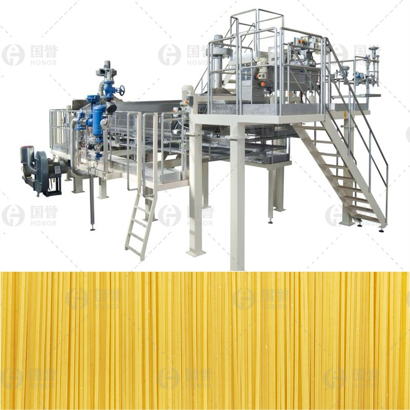 Linha de Produção Automática de Pasta Penne Equipamento de Extrusão de Macarrão Italiano Sistema Avançado de Modelagem de Fusilli