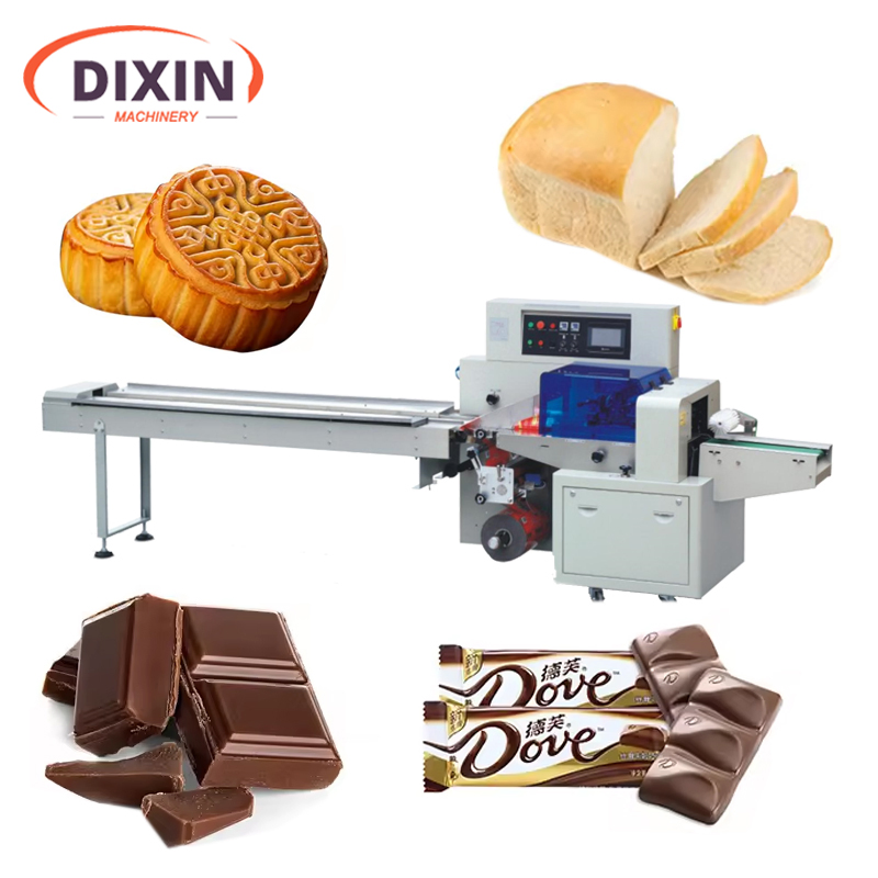 Dp-350xd Máquina Automática de Embalagem em Saco de Almofada para Pão de Padaria e Massa