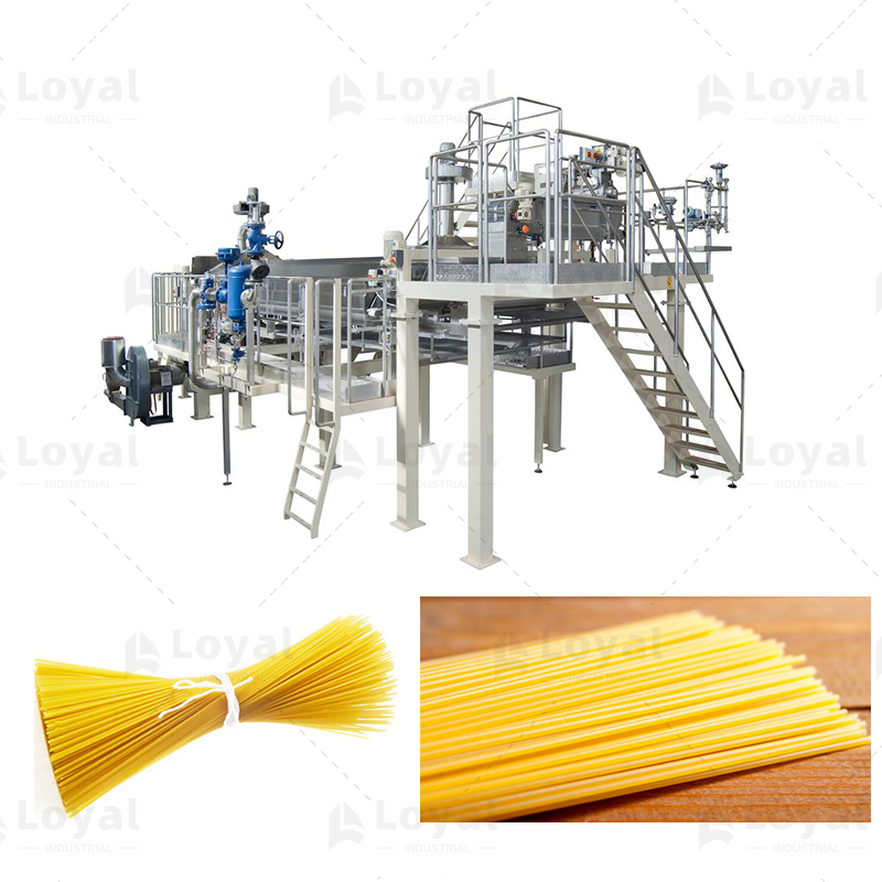 500 Kg/Hora Linhas de Produção de Massa Longa Linha de Produção de Espaguete Linha de Produção de Massa Seca