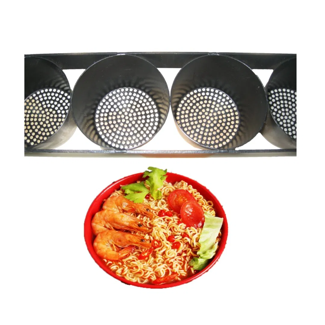 Fritadeira de Célula e Tampa para Macarrão Instantâneo Frito e Não Frito da Fábrica Ningjin para Fabricante de Macarrão Instantâneo