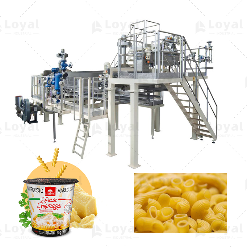 Linha de Produção de Massa Seca Linha de Produção de Espaguete Linha de Processamento de Massa Seca de Corte Longo