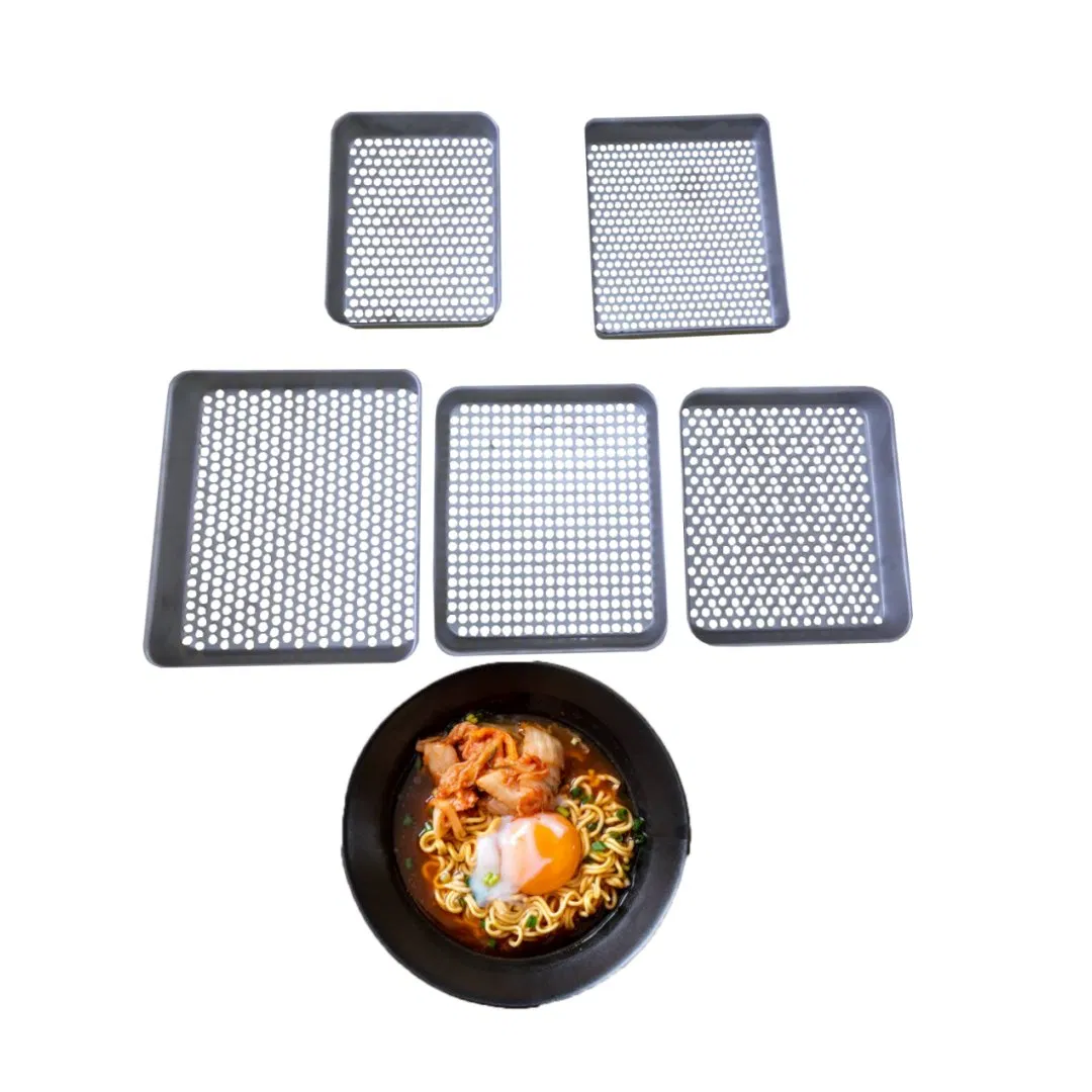 Fabricante Experiente SS316L Fritadeira Coreana Personalizada de Alta Área de Abertura para Máquina de Fritar Noodles
