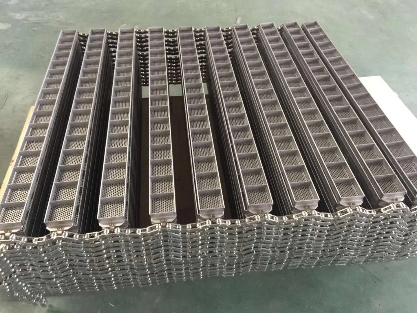 Células e Tampas de Fritura de Macarrão Instantâneo de Alta Qualidade, Caixas de Cestos de Fritura para Acessórios de Linha de Produção de Macarrão
