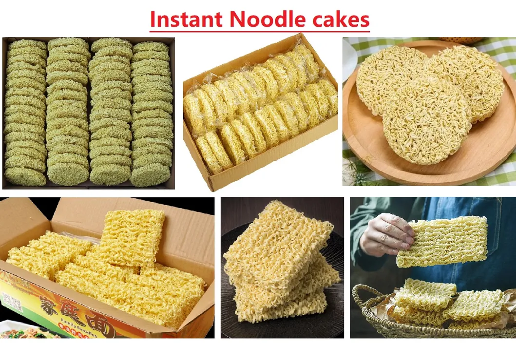 Macarrão instantâneo em bolo redondo
