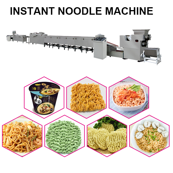 Linha de Produção Automática de Macarrão Instantâneo Halal