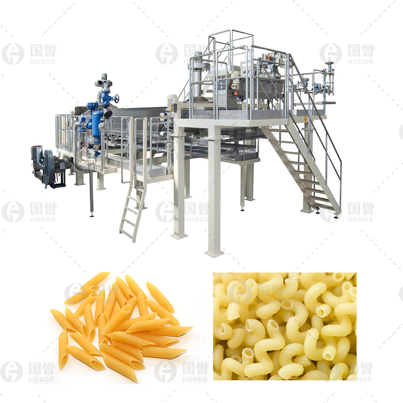 Linha de Produção de Macarrão Longo - Extrusora Industrial de Macarrão em Linha Contínua