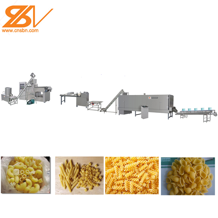 800 kg/H linha de produção de massa seca de corte curto industrial automática