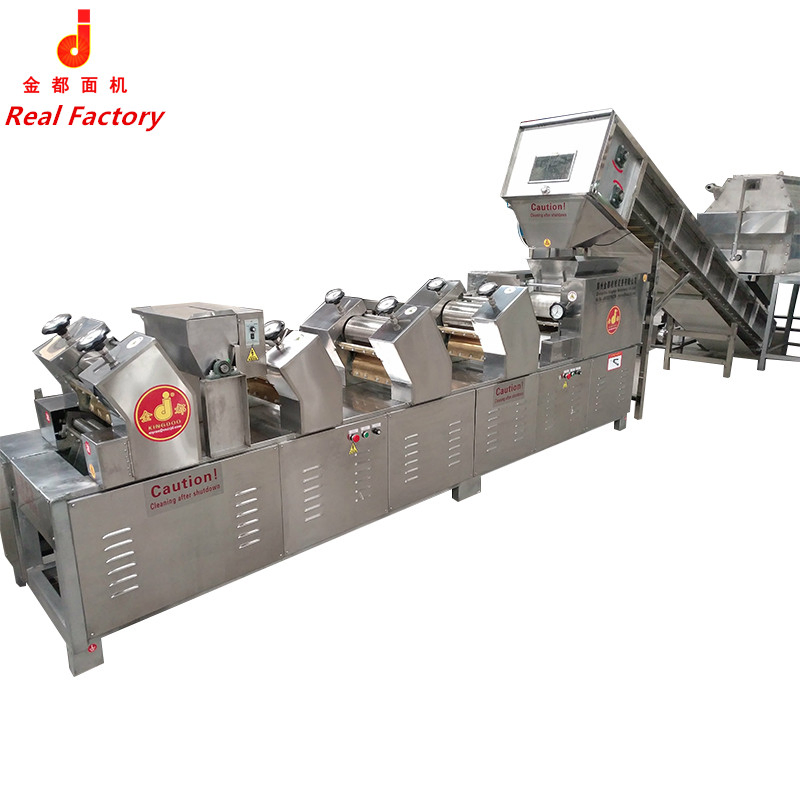 Máquinas para fabricação de macarrão seco estilo chinês linha de produção de ramen seco em bastão
