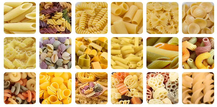 Linha de Produção Automática de Cotovelos de Macarrão