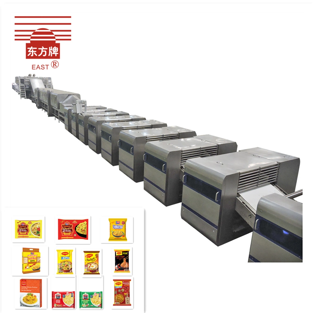 BFP600 Fabricante de Máquina de Fazer Macarrão Instantâneo Frito Totalmente Automática