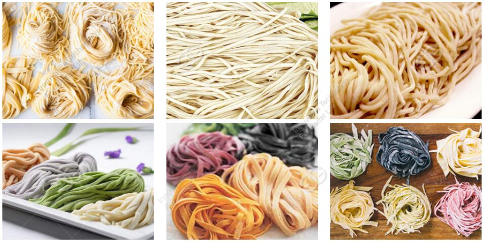 Máquina Automática de Udon Soba Equipamento de Processamento de Ramen Linha de Produção de Noodles Frescos Preço