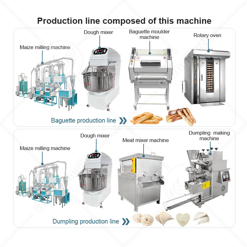 Máquina de Mistura de Massa Vertical Espiral Automática Comercial de Grande Capacidade para Venda