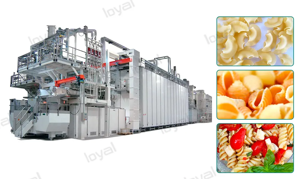 Máquina de Produção de Macarrão Máquinas de Massa Seca Linhas de Produção de Massa Curta