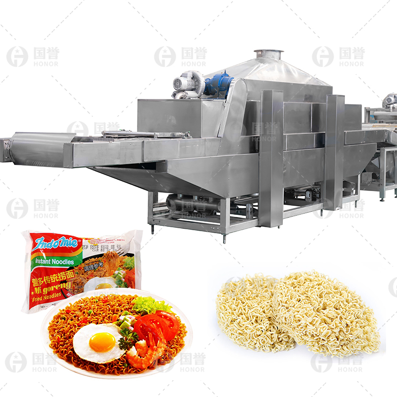 Máquina de Fazer Macarrão Instantâneo Frito e Linha de Produção de Macarrão Nutritivo para Fábrica de Diferentes Escalas