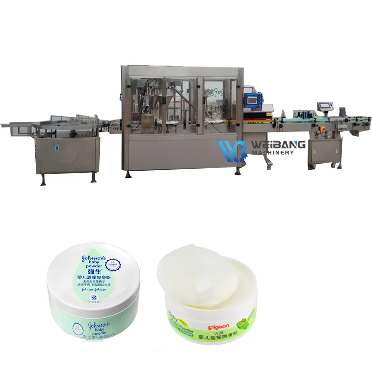 Linha de produção de enchimento de pó 2