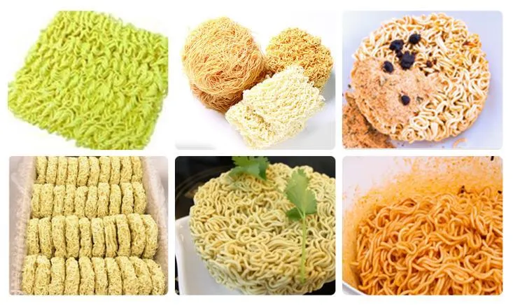 Amostras de Macarrão Instantâneo