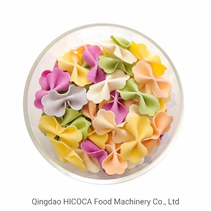 Linha Avançada de Fabricação de Pasta Farfalle para Compradores Internacionais