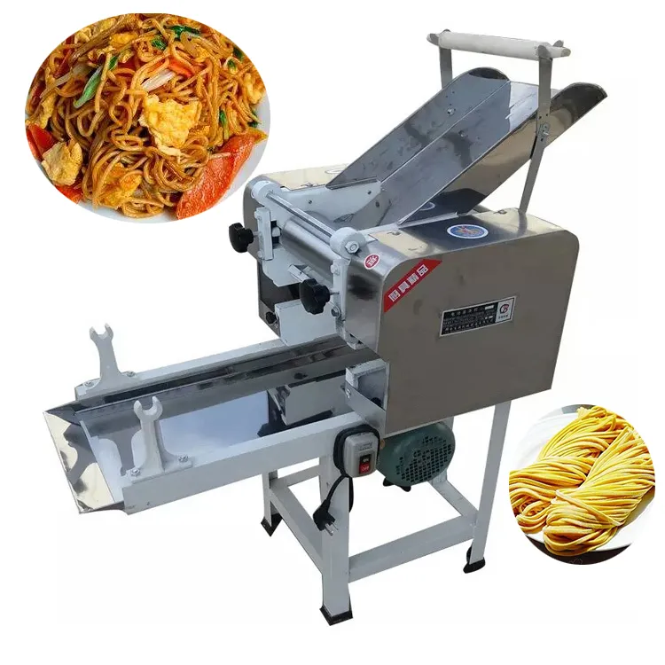 Operação da Máquina de Fazer Macarrão