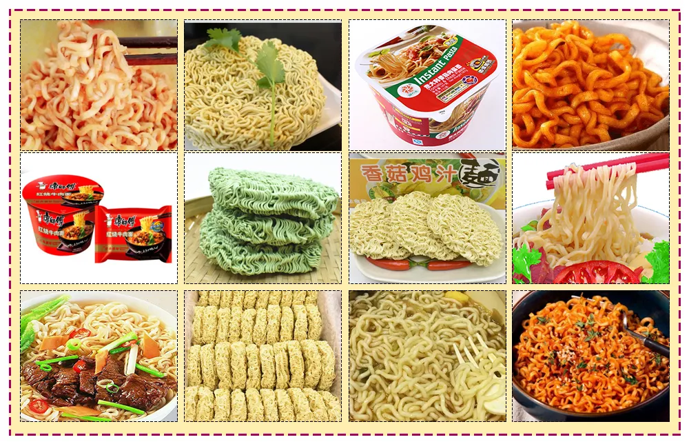 Produtos de Macarrão Acabados 1