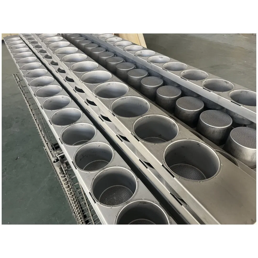 Cesta de Fritura em Aço Inoxidável Usinagem CNC Jateamento de Areia Célula de Fritura para Noodle Instantâneo