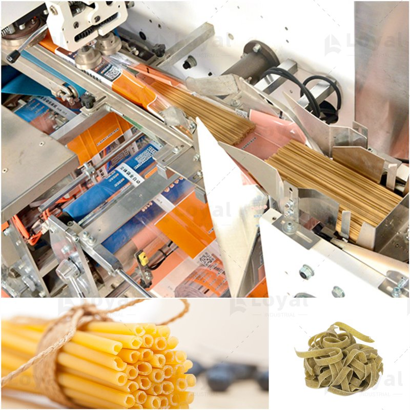 1000 Linha de Produção de Macarrão Longo em Kg/Hora com Embalagem Equipamento de Processamento de Macarrão Seco