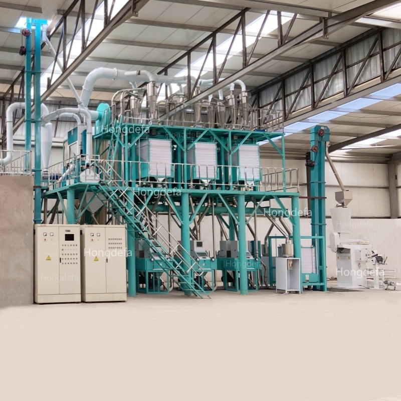 Planta de Moagem de Farinha de Trigo Elétrica Mais Vendida com Certificações ISO e CE