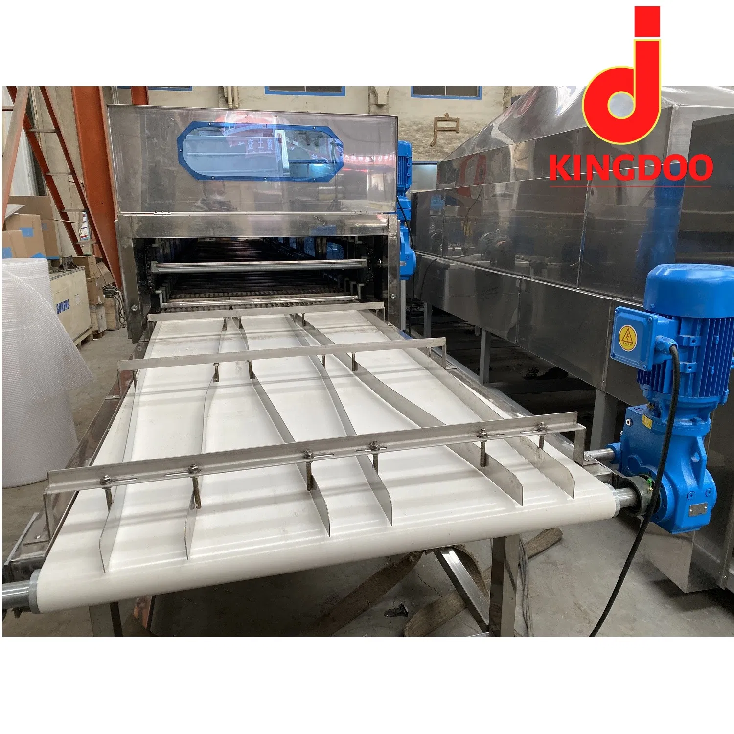 Linha de Produção de Macarrão Instantâneo Frito e Não Frito com Embalagem Automática em Copo