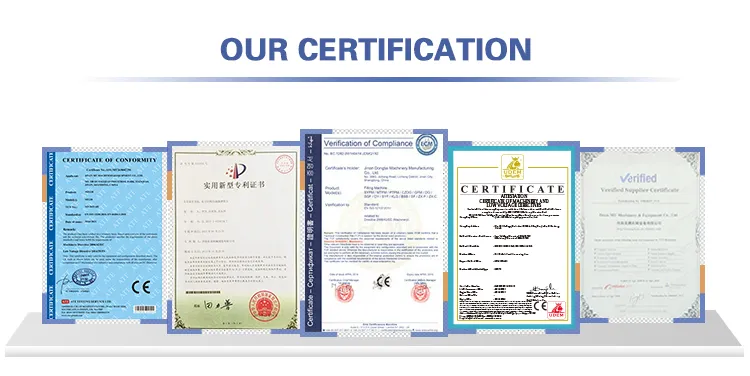 Certificações de Equipamento