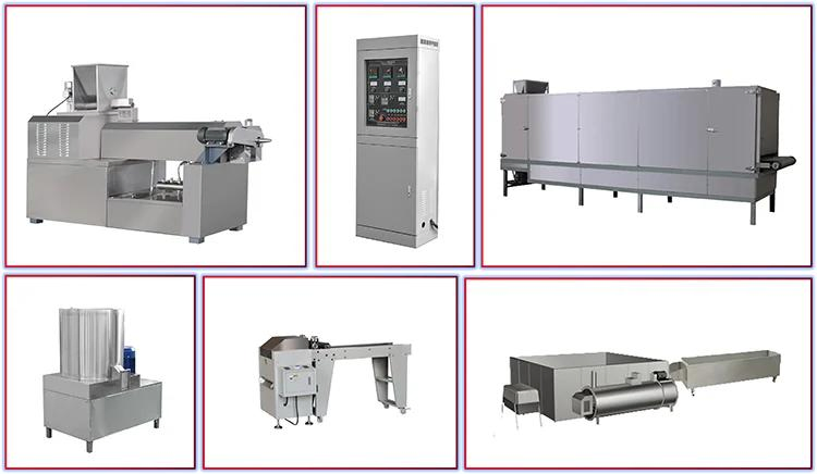 Linha de Produção de Macarrão Instantâneo Automática de Alta Produção Comercial da Itália