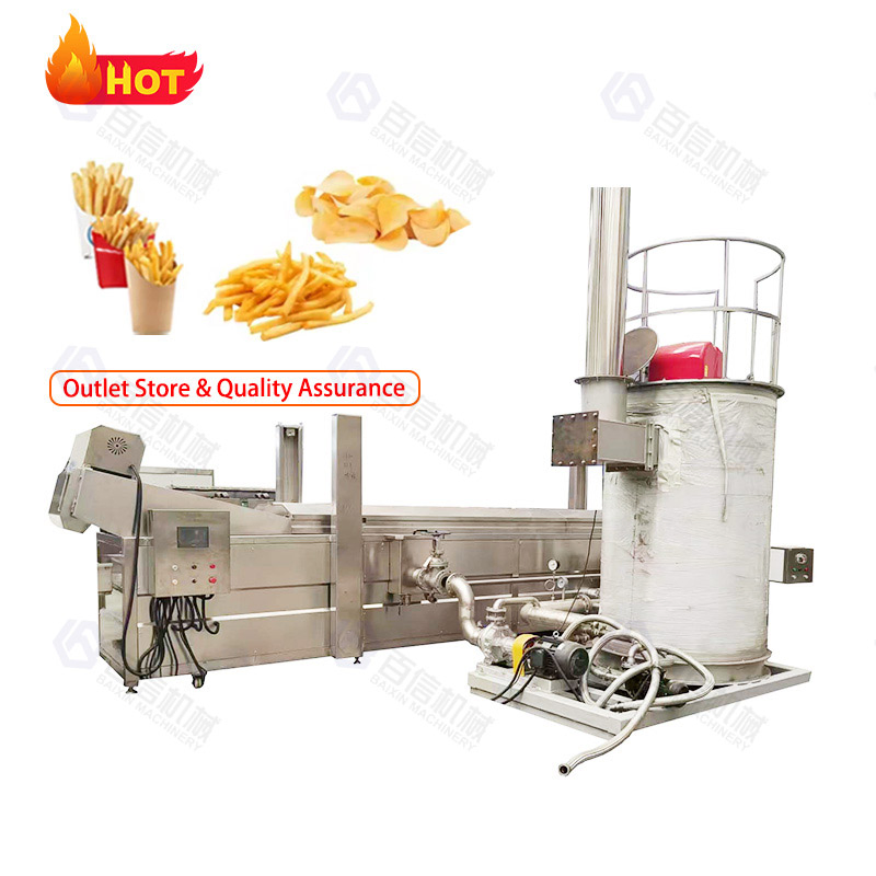 Fritadeira de Macarrão Instantâneo Chin Chin Doughnut Fritadeira Industrial de Frango