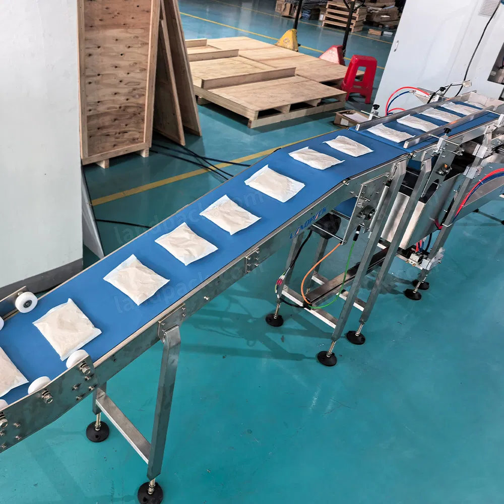 Sistema de Embalagem Automático Completo Linhas de Embalagem para Saco