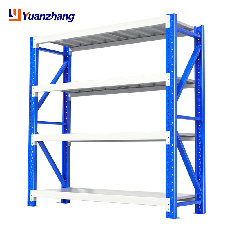 Adjustable Boltless Shelf 100-500kg Capacity Metal Steel Storage Rack for Warehouse 2000*600*2000mm Corrosion Protection