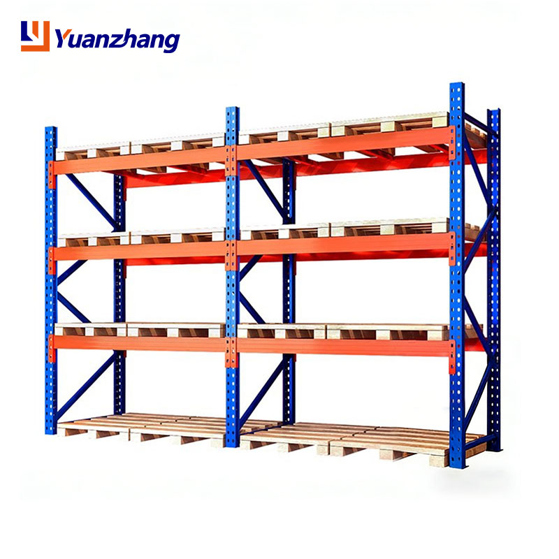 YZ Metal Storage Room Storage Shelf Heavy Duty Rack Shelf Boltless Rack 4 Layers Warehouse Metal Storage Shelves