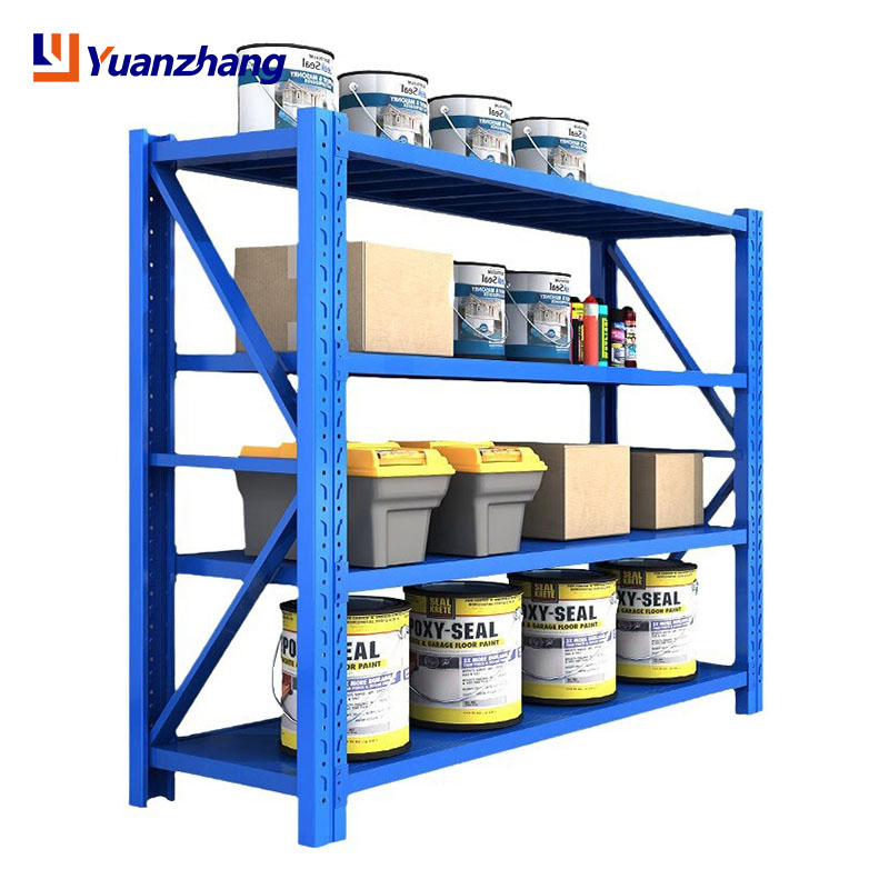 2000*600*2000mm Longspan Display Steel Shelving Medium Duty Stacking Racks & Shelves for Garage Storage