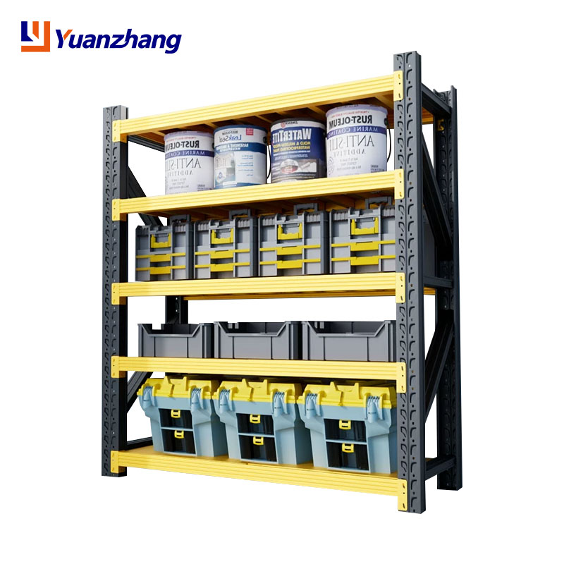 YZ Updated Storage Shelf Metal Structure Racks Heavy Duty Shelf Holder for Engineering Equipments and Warehouse