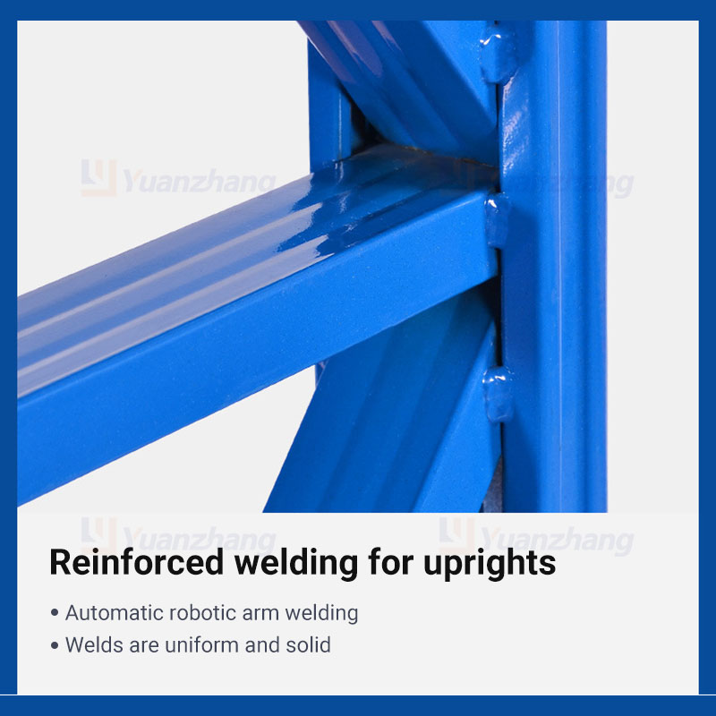Weld Widespan Racking System 4 Shelves Warehouse Storage Rack Shelving Long Span Shelving Rack Manufacturers