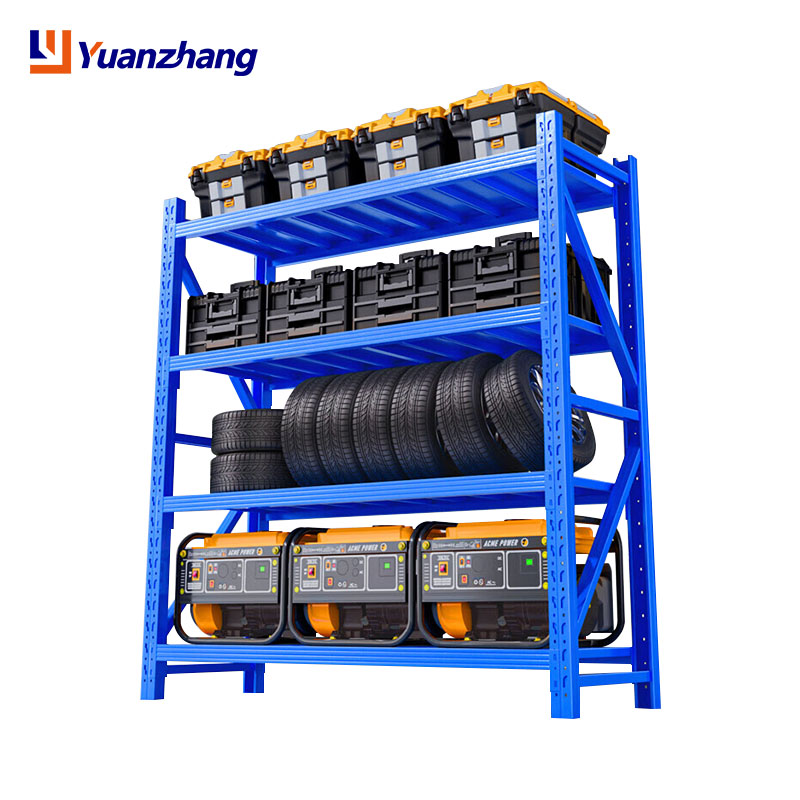 Heavy Duty Steel Storage Rack, Rustproof & Durable Adjustable Shelf for Workshop, Warehouse & Cold Storage