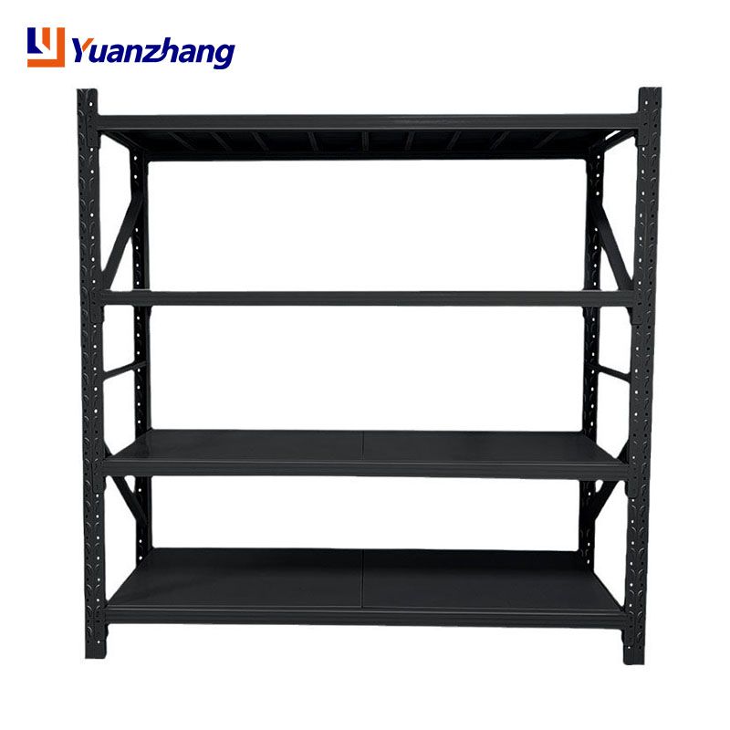 Heavy-Duty Metal Warehouse Racking for Material  Adjustable Storage Shelves with Sturdy Steel Construction for Industrial Use