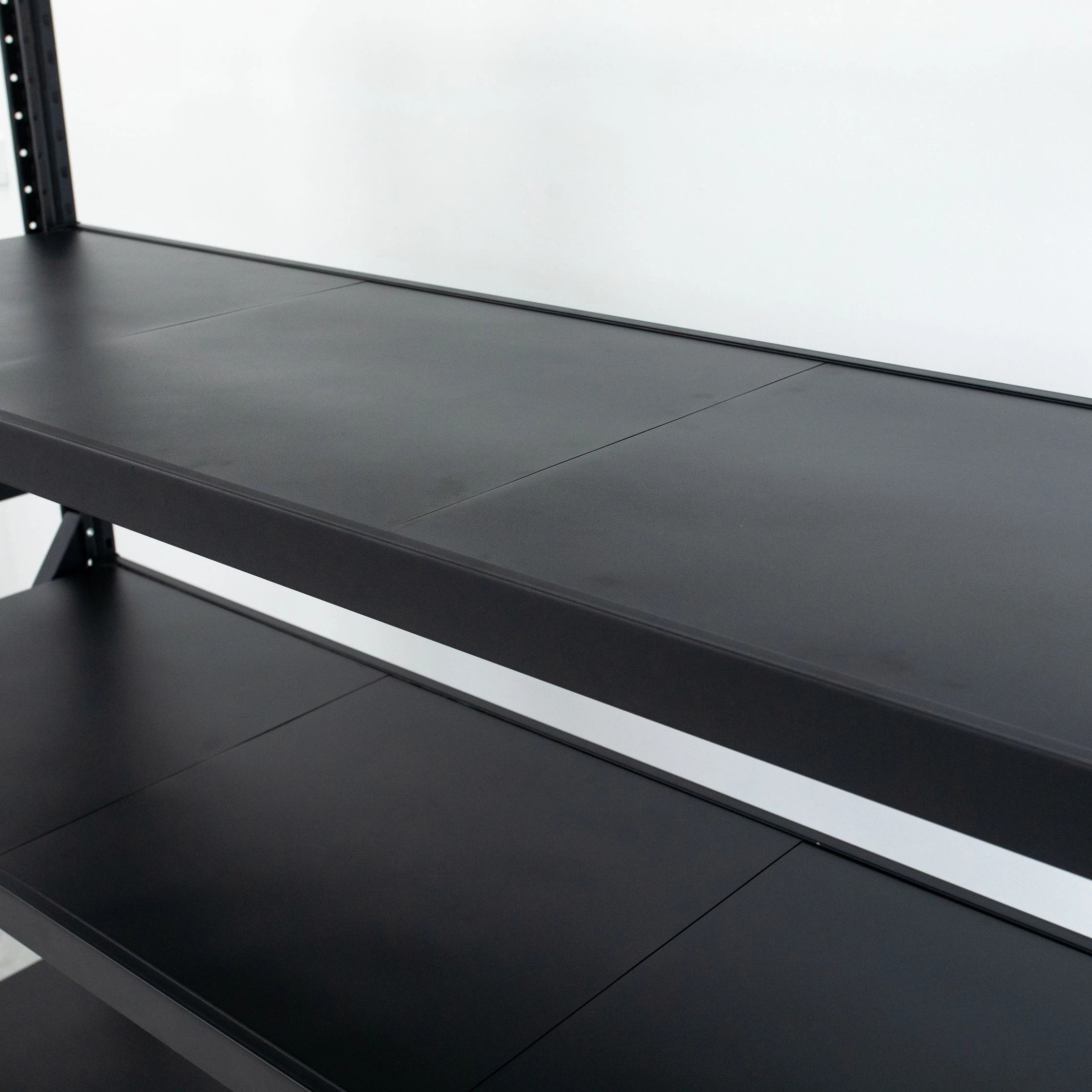 Heavy-Duty Metal Warehouse Racking for Material  Adjustable Storage Shelves with Sturdy Steel Construction for Industrial Use