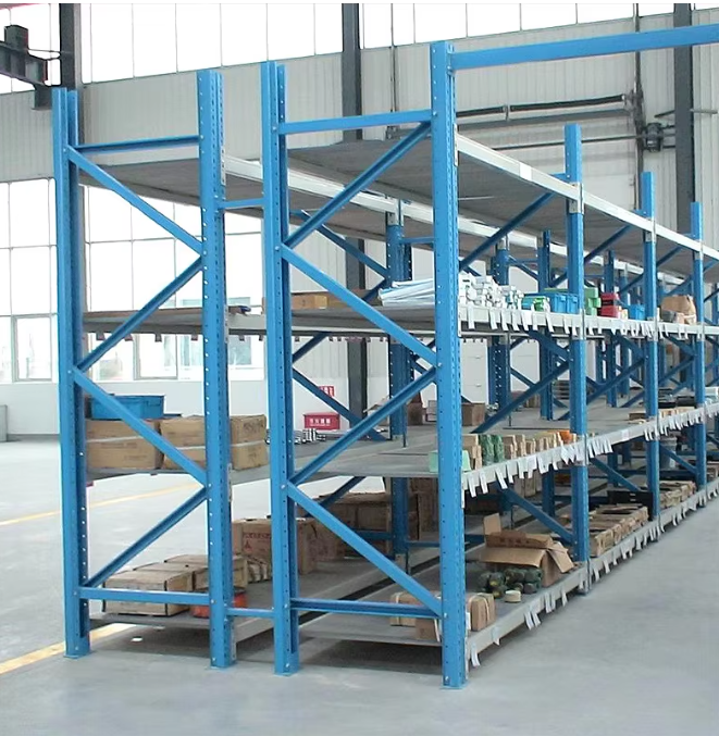 Heavy Duty Steel Storage Rack, Rustproof & Wear Resistant Adjustable Shelving for Warehouse & Workshop