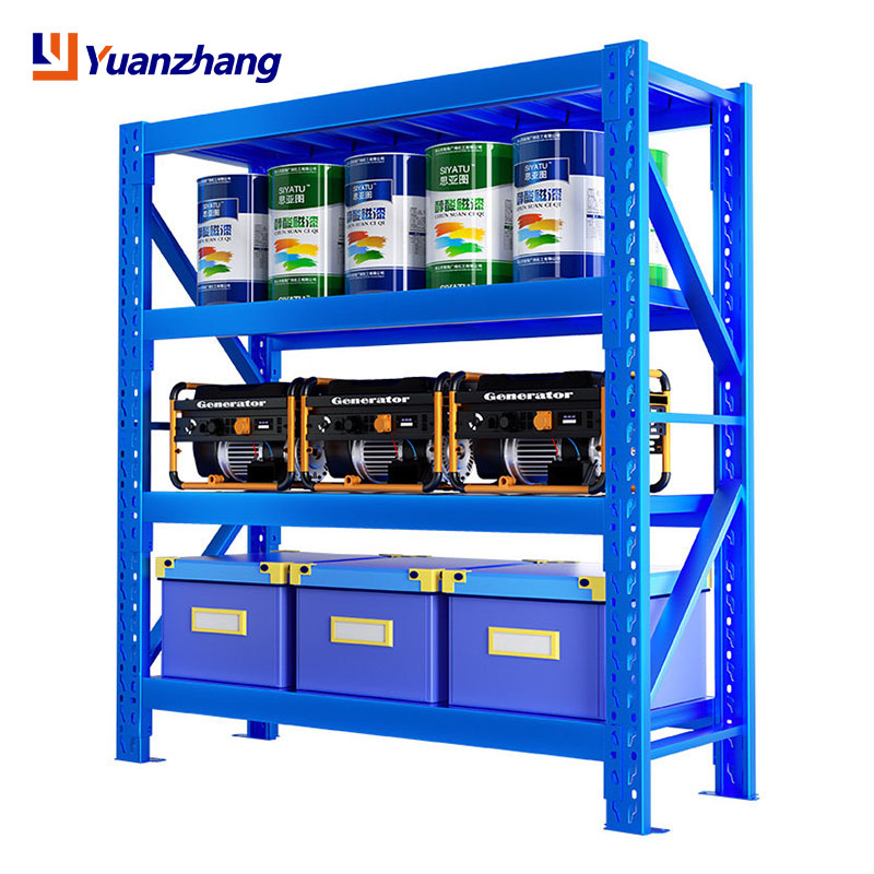 Height Adjustable Steel Storage Rack, Anti-Corrosion & Durable, for Garage, Warehouse, Workshop & Cold Room